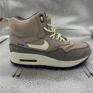 Size 6.5- Nike Air Max 1 Sneakerboot Mid Orewood Brown W #1